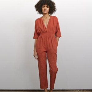 Ace & Jig Bianca Jumpsuit Russet S